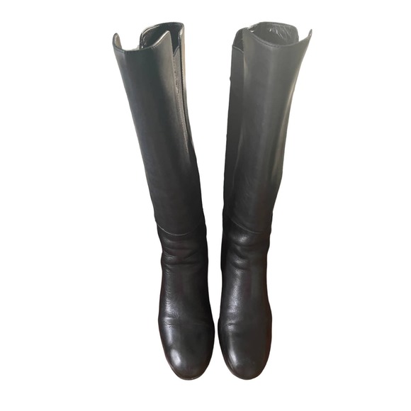 Enzo Angiolini Tall Knee High Riding Boots Elastic Panels. Size 8.5. EUC - Picture 2 of 10